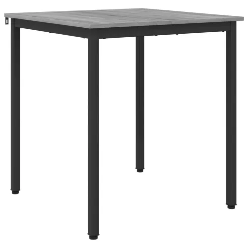 Blagovaonski stolovi 70 x 70 x 75 cm Konstruirano drvo - Sivi hrast sonoma 70 x 70 x 75 cm Cijena
