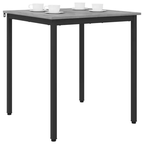 Blagovaonski stolovi 70 x 70 x 75 cm Konstruirano drvo - Sivi hrast sonoma 70 x 70 x 75 cm Cijena