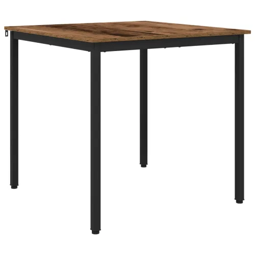 Blagovaonski stolovi 80 x 80 x 75 cm Konstruirano drvo - Staro drvo 80 x 80 x 75 cm Cijena