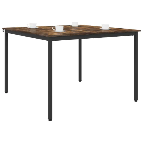 Blagovaonski stolovi 110 x 110 x 75 cm Konstruirano drvo - Dimljeni hrast 110 x 110 x 75 cm Cijena