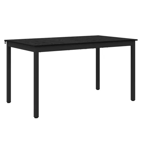 Blagovaonski stolovi 140 x 80 x 75 cm Konstruirano drvo - Crni hrast 140 x 80 x 75 cm Cijena