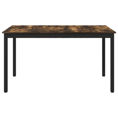 Blagovaonski stolovi 140 x 80 x 75 cm Konstruirano drvo - Dimljeni hrast 140 x 80 x 75 cm Cijena