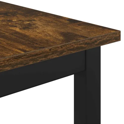 Blagovaonski stolovi 140 x 80 x 75 cm Konstruirano drvo - Dimljeni hrast 140 x 80 x 75 cm Cijena