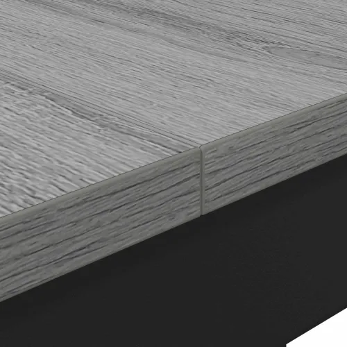 Blagovaonski stolovi 140 x 80 x 75 cm Konstruirano drvo - Sivi hrast sonoma 140 x 80 x 75 cm Cijena