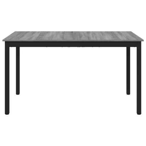 Blagovaonski stolovi 140 x 80 x 75 cm Konstruirano drvo - Sivi hrast sonoma 140 x 80 x 75 cm Cijena