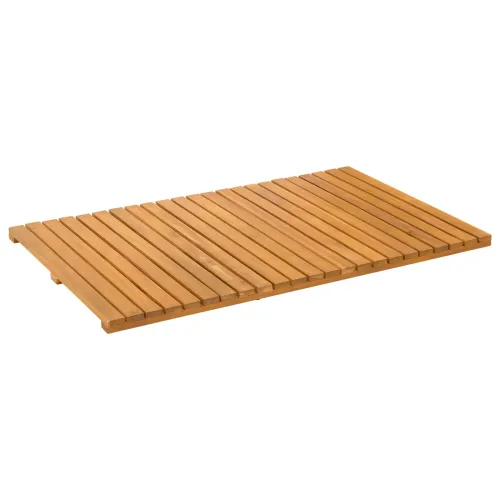 Prostirka za kupanje Prirodna 80 x 50 cm Čvrsto drvo akacije - 80 x 50 cm Cijena