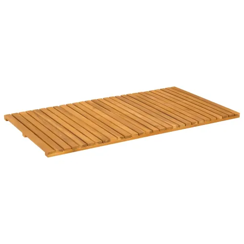 Prostirka za kupanje Prirodna 100 x 55 cm Čvrsto drvo akacije - 100 x 55 cm Cijena