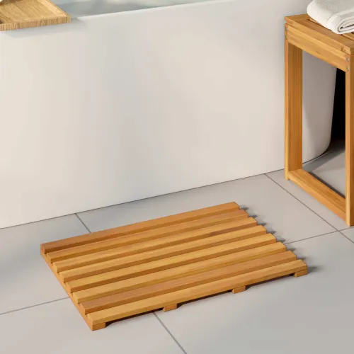 Prostirka za kupanje 2 kom. Prirodna 56 x 37 cm - 56 x 37 cm Cijena