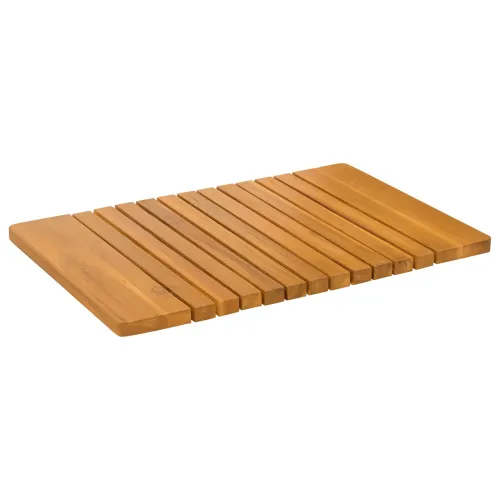 Prostirka za kupanje Prirodna 59 x 40 cm Čvrsto drvo akacije - 59 x 40 cm Cijena