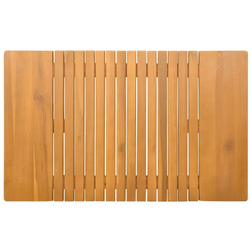 Prostirka za kupanje Prirodna 81 x 50 cm Čvrsto drvo akacije - 81 x 50 cm Cijena