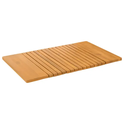 Prostirka za kupanje Prirodna 81 x 50 cm Čvrsto drvo akacije - 81 x 50 cm Cijena