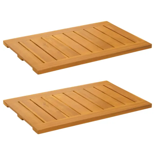 Prostirka za kupanje 2 kom. Prirodna 60 x 40 cm - 60 x 40 cm Cijena