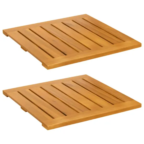 Prostirka za kupanje 2 kom. Prirodna 50 x 50 cm - 50 x 50 cm Cijena