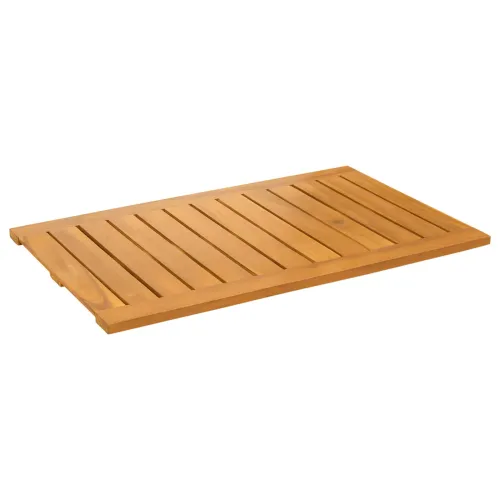 Prostirka za kupanje Prirodna 80 x 50 cm Čvrsto drvo akacije - 80 x 50 cm Cijena