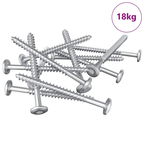 Drvene vijake 1900 kom. Srebrna Čelik - 12,6 mm 18 kg (1900-1909 kom) Cijena