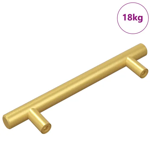 Drška za ormar 510 kom. Zlatno 150 mm Nehrđajući čelik - 18 kg (približno 510 komada) Cijena
