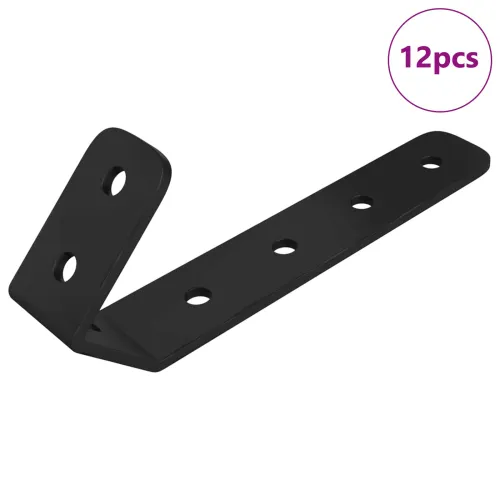 Kuke 12 kom. Crna M5 x 110 mm Željezo - 12 kom Cijena