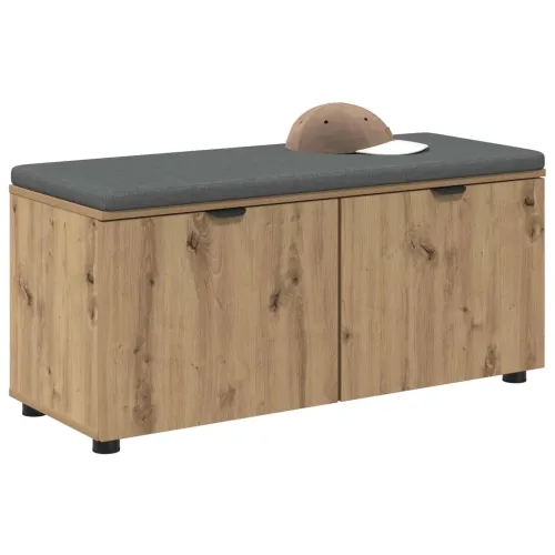 Klupa za hodnik Zanatski Hrast 100 x 38 x 46 cm - Zanatski hrast 100 cm Cijena