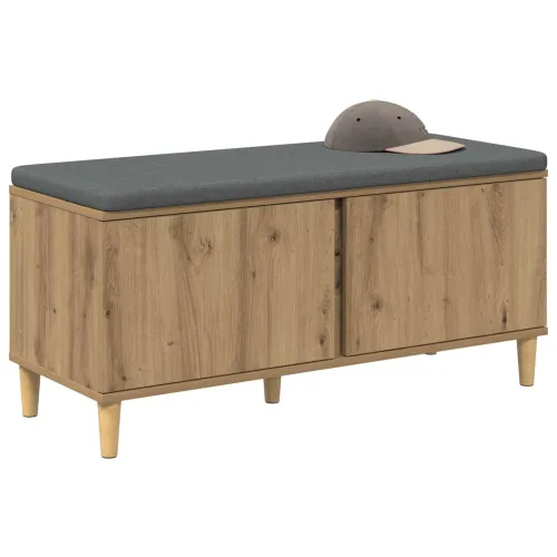 Klupa za hodnik Zanatski Hrast 100 x 38 x 46 cm - Zanatski hrast 100 cm Cijena