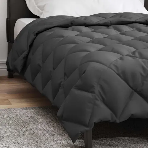 Zimska pokrivača 135 x 220 cm 450 gsm Antracit - Antracit 135 x 220 cm Cijena