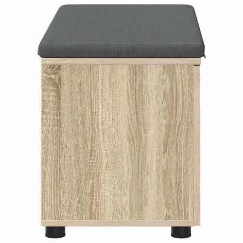 Klupa za hodnik s jastukom Sonoma hrast 80 x 38 x 46 cm - sonoma hrast 80 cm Cijena