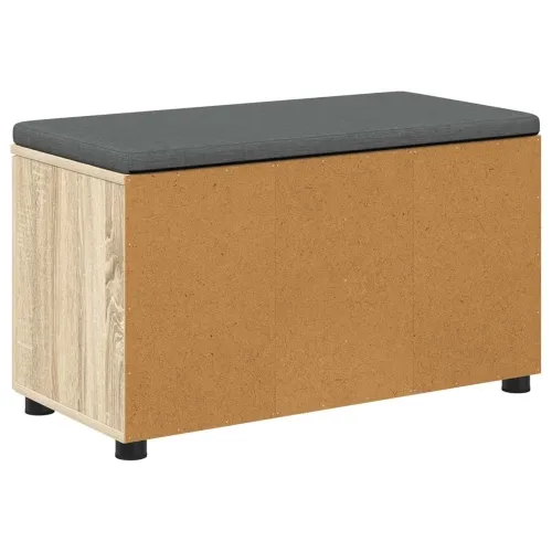 Klupa za hodnik s jastukom Sonoma hrast 80 x 38 x 46 cm - sonoma hrast 80 cm Cijena