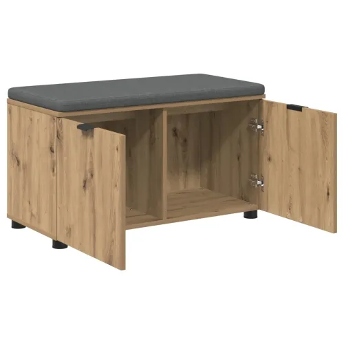 Klupa za hodnik Zanatski Hrast 80 x 38 x 46 cm - Zanatski hrast 80 cm Cijena
