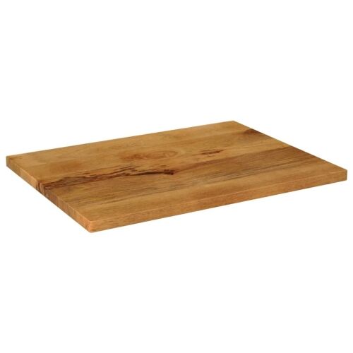 Stolna ploča 90x60x3,8 cm pravokutna od masivnog drva manga - Drvo manga (završna obrada od hrastovine) 90 x 60 cm 1 38 mm Cijena
