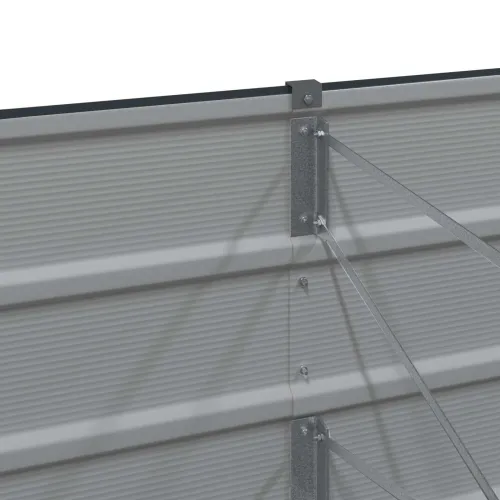 Sadilica Antracit 400 x 80 x 45 cm Čelik - Antracit 400 cm 45 cm Cijena