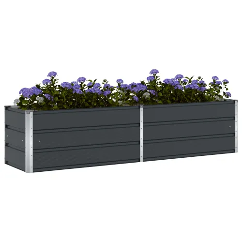 Sadilica Antracit 195 x 50 x 45 cm Cinkani čelik - Antracit 195 x 50 x 45 cm Cijena