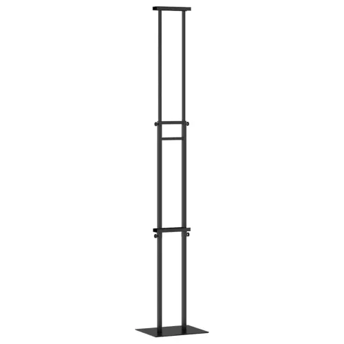 Stalci za sajmove Crna 30 x 23,5 x 210 cm Čelik - Crna 1 Cijena