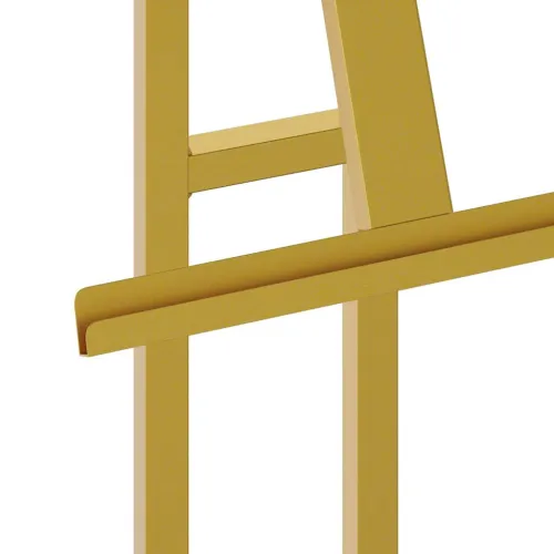 Stalci za sajmove Zlatno 26,5 x 26,5 x 150 cm Čelik - Zlatno 1 Cijena
