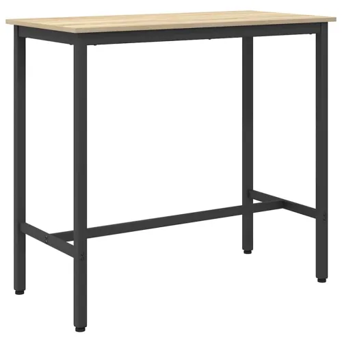 stol Sonoma hrast 100 x 50 x 90,5 cm Inženjerska drva i čelik - sonoma hrast 100 x 50 x 90,5 cm Cijena