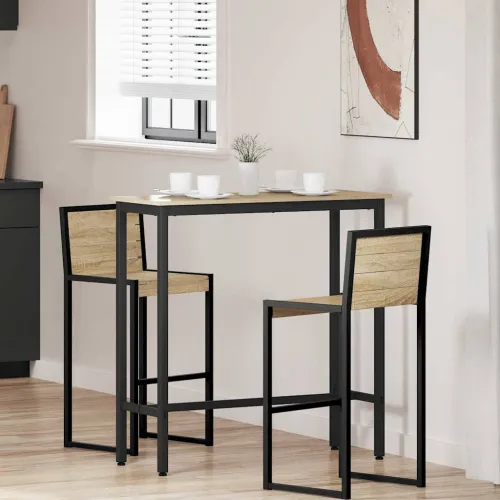stol Sonoma hrast 100 x 40 x 100,5 cm Inženjerska drva i čelik - sonoma hrast 100 x 40 x 100,5 cm Cijena