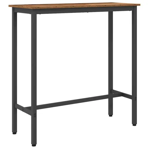 stol Staro drvo 100 x 40 x 100,5 cm Inženjerska drva i čelik - Staro drvo 100 x 40 x 100,5 cm Cijena