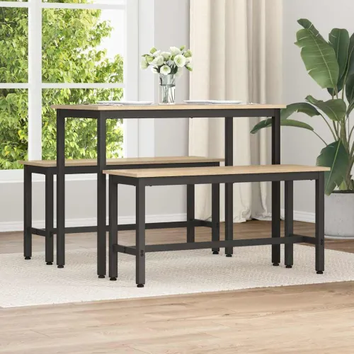 Klupa za blagovanje 100 x 32,5 x 48,5 cm 2 kom. - sonoma hrast 2 Cijena
