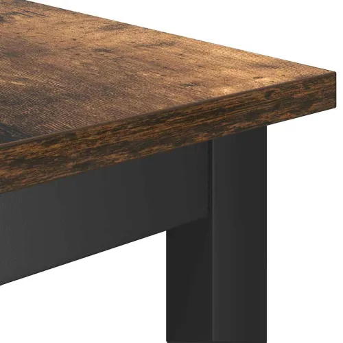 Klupa za blagovanje 2 kom. 100 x 32,5 x 48,5 cm - Dimljeni hrast 2 Cijena