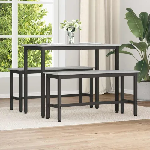 Klupa za blagovanje 100 x 32,5 x 48,5 cm 2 kom. - Sivi hrast sonoma 2 Cijena