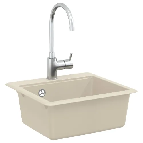 Lavabo - Umivaonik 80% kvarc i 20% smola 470 x 440 mm Bež - Bež 470 x 440 mm Cijena