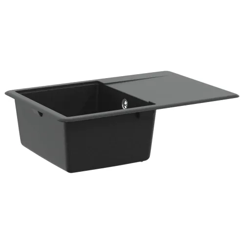 Lavabo - Umivaonik 80% kvarc i 20% smola 670 x 460 mm Crna - Crna 670 x 460 mm Cijena