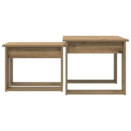 Set stolića za kavu 2 kom. Umjetnički hrast 50 x 52 x 42 cm - hrast artisan Cijena