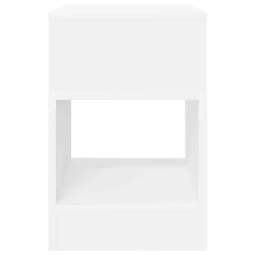 Konačna Stolić Bijelo 30,5 x 30 x 45 cm Konstruirano drvo - Bijelo 30,5 x 30 x 45 cm 1 Cijena