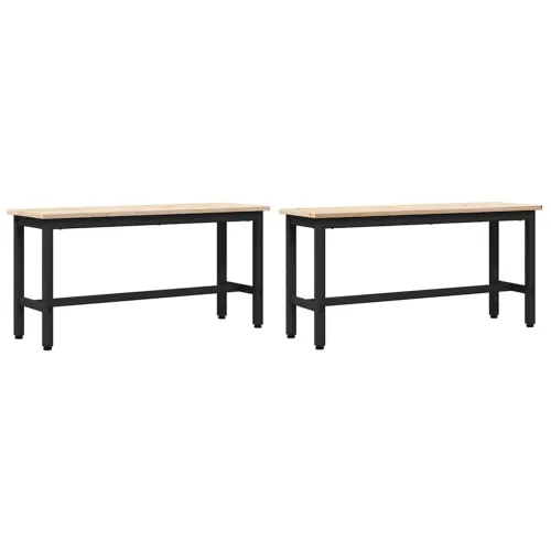 Klupice za blagovanje 100 x 32,5 x 49 cm 2 kom. - Prirodna 2 Cijena