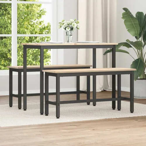 Klupice za blagovanje 100 x 32,5 x 49 cm 2 kom. - Prirodna 2 Cijena