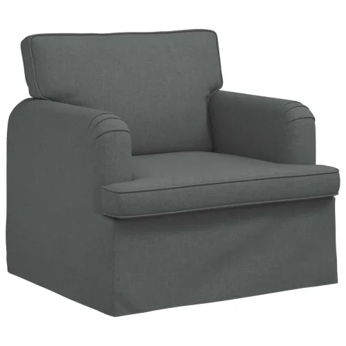 Set sofe 2 kom. Tamno siva tkanina - Tamno siva 1 sjedalo +2 sjedala (120 cm) Cijena