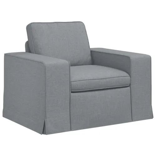 Set sofe 2 kom. Svijetlo siva tkanina - Svjetlosiva 1 sjedalo +3 sjedala (180 cm) Cijena