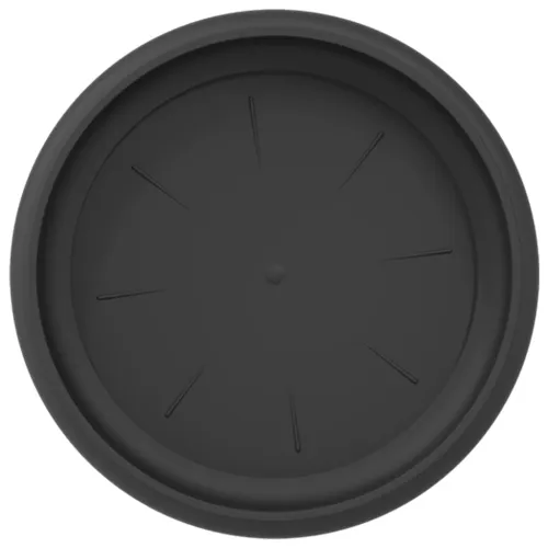 Kružni Pladanj za Cvijeće 6 kom. Crna Ø 17,5 x 2 cm Plastika - Crna Ø 17,5 x 2 cm 6 Cijena