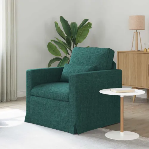 Sofa Tamnozelena 78 x 78 x 80 cm tkanina - Tamnozelena 60 cm Cijena