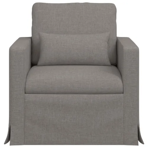 Sofa Sivo-smeđa 78 x 78 x 80 cm tkanina - Sivo-smeđa 60 cm Cijena