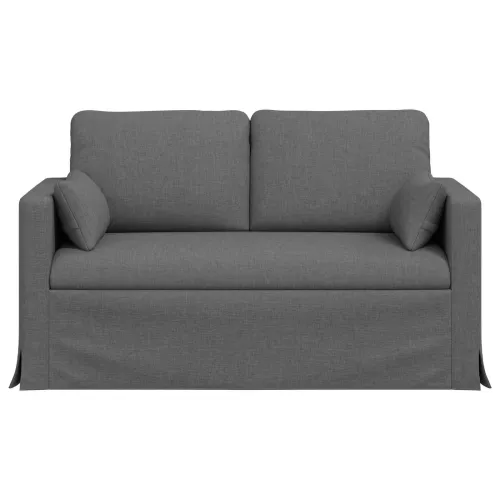 Sofa Tamno siva 139 x 78 x 80 cm tkanina - Tamno siva 120 cm Cijena